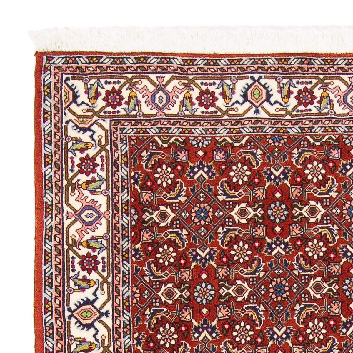 Tapis persan - Bidjar - 160 x 108 cm - rouge foncé