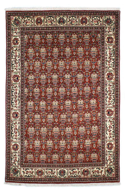Tapis Gabbeh - Persan Kashkuli - 261 x 175 cm - rouge foncé