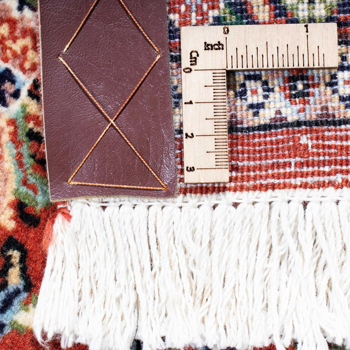 Tapis Gabbeh - Persan Kashkuli - 261 x 175 cm - rouge foncé