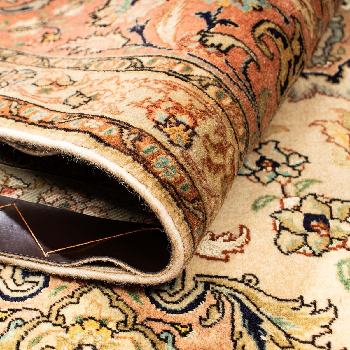 Tapis persan - Tabriz - Premium - 320 x 201 cm - marron