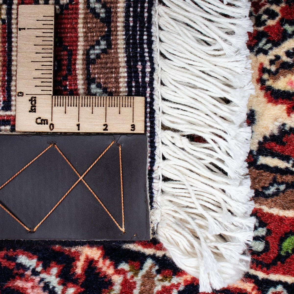 Tapis persan - Bidjar - 218 x 140 cm - rouge