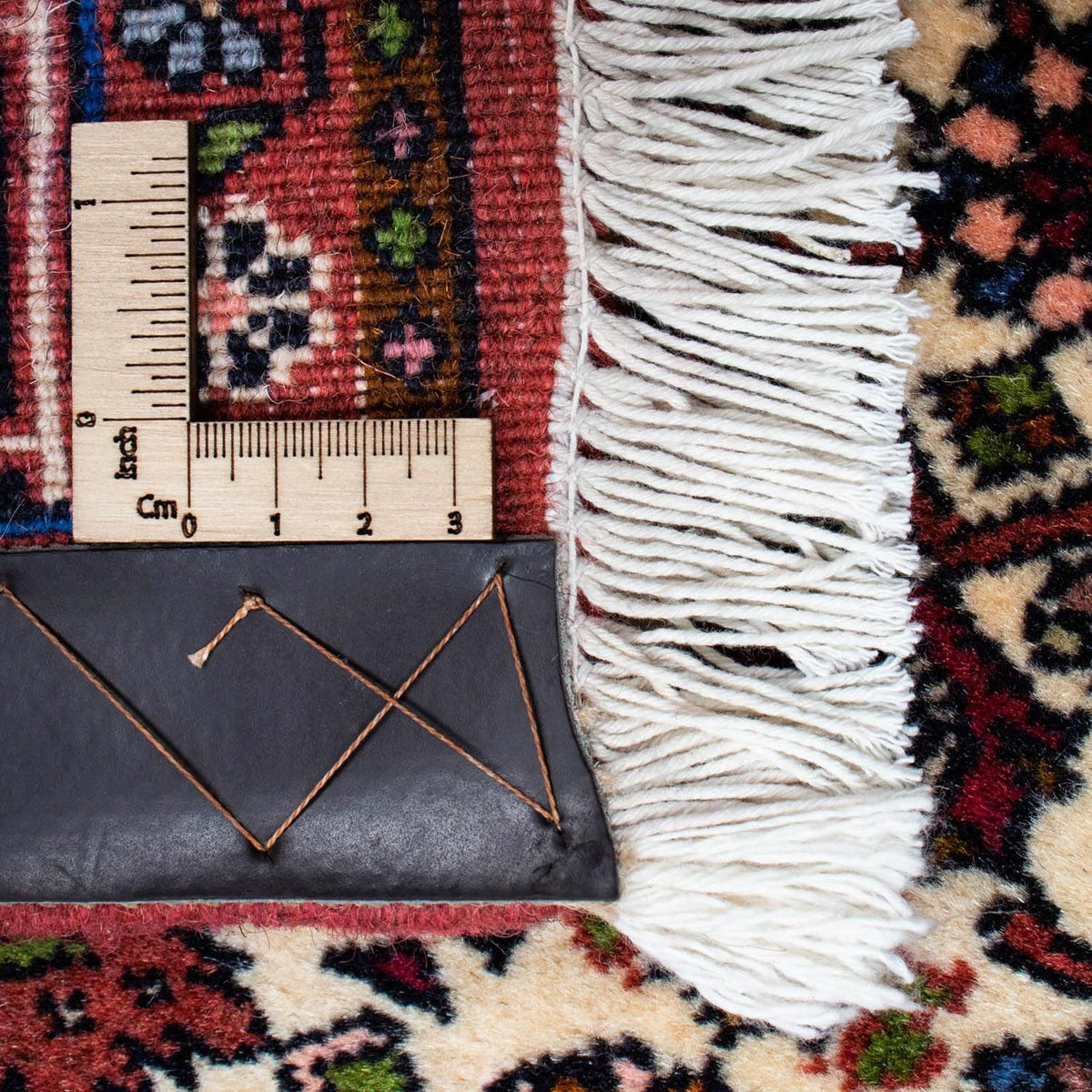 Tapis persan - Bidjar - 202 x 140 cm - rouge