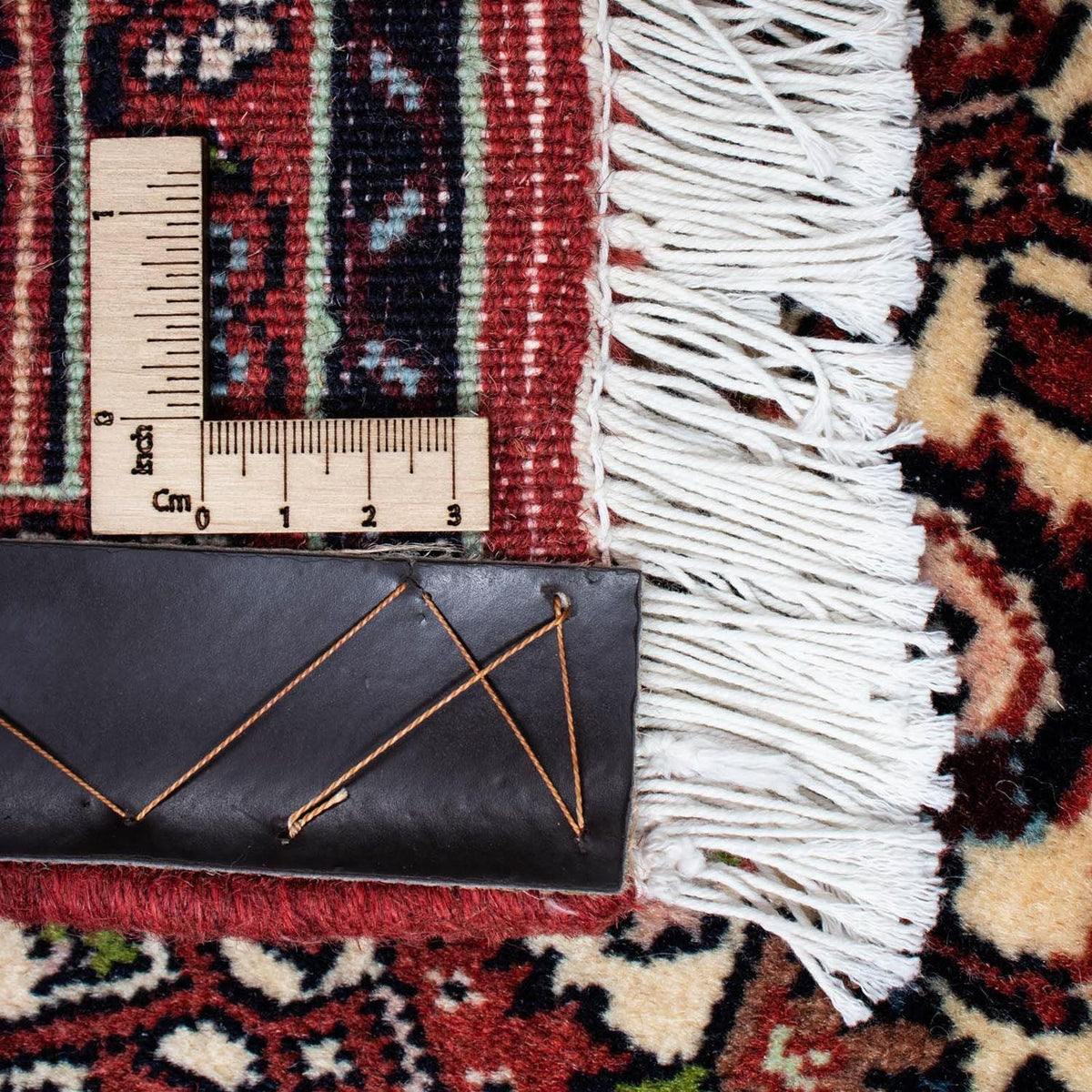 Tapis persan - Bidjar - 212 x 144 cm - rouge