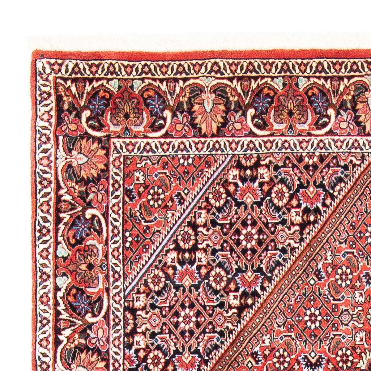 Tapis persan - Bidjar - 180 x 108 cm - rouge clair