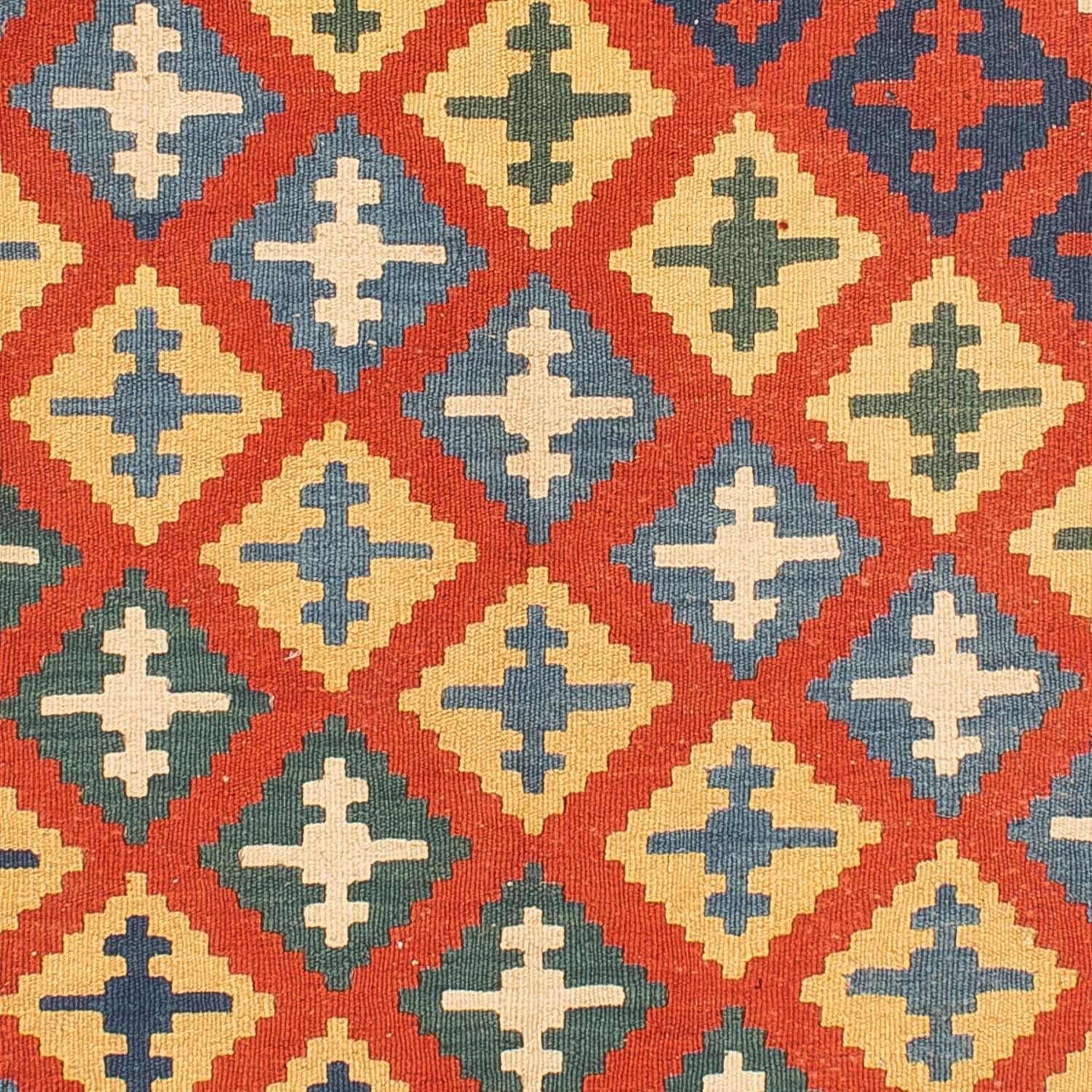Tapis Kelim - Oriental - 217 x 155 cm - rouge