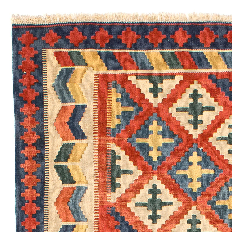 Tapis Kelim - Oriental - 217 x 155 cm - rouge