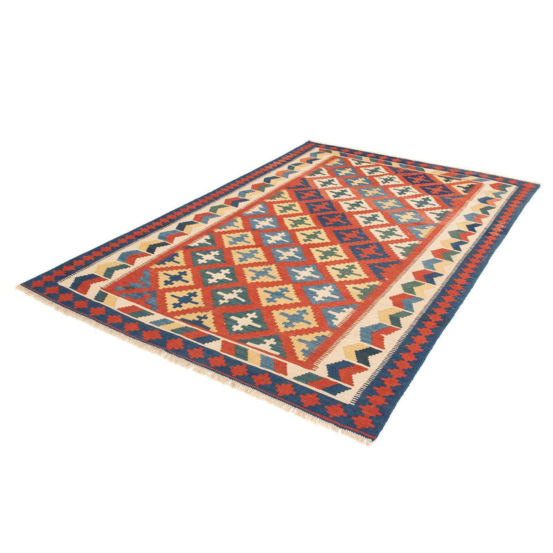 Tapis Kelim - Oriental - 217 x 155 cm - rouge