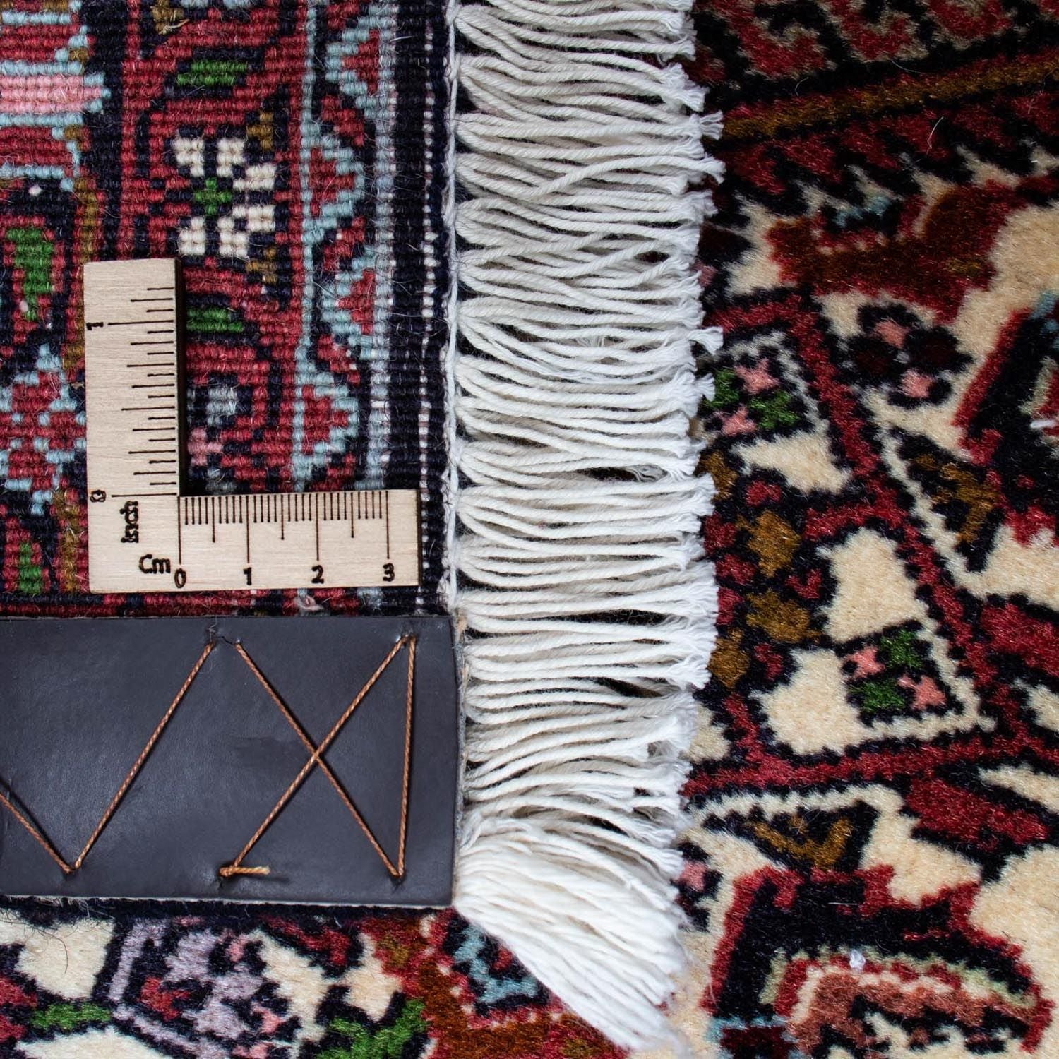 Tapis persan - Bidjar - 218 x 142 cm - rouge