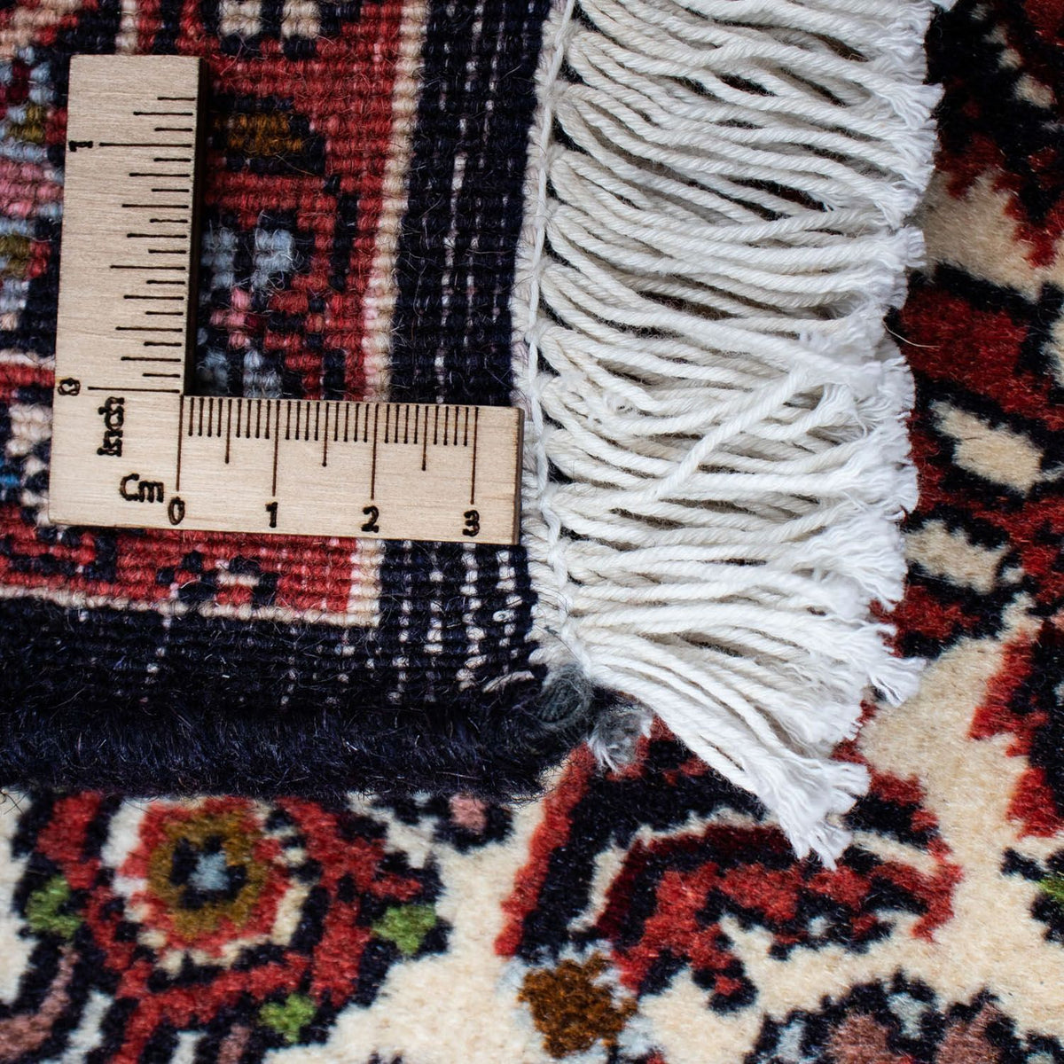 Tapis persan - Bidjar - 228 x 139 cm - rouge