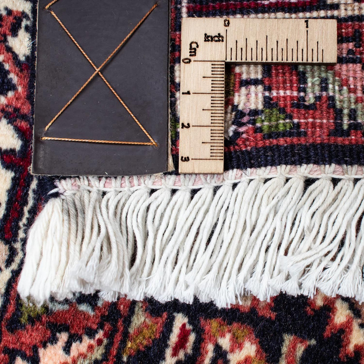 Tapis persan - Bidjar - 225 x 143 cm - rouge