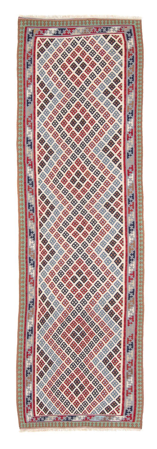 Tapis de couloir Tapis Kelim - Oriental - 385 x 96 cm - multicolore