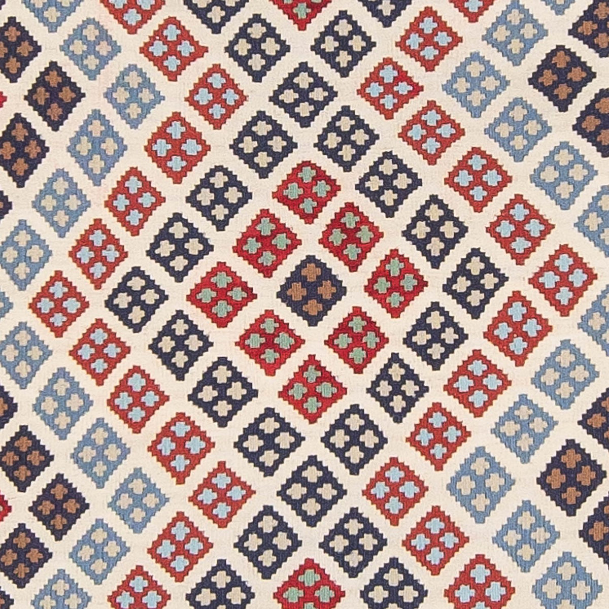 Tapis de couloir Tapis Kelim - Oriental - 385 x 96 cm - multicolore