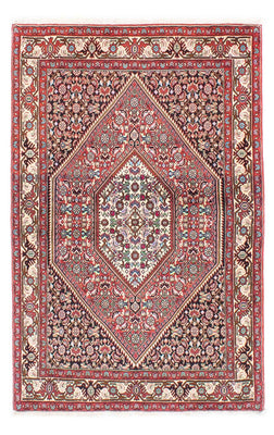 Tapis persan - Bidjar - 165 x 107 cm - rouge