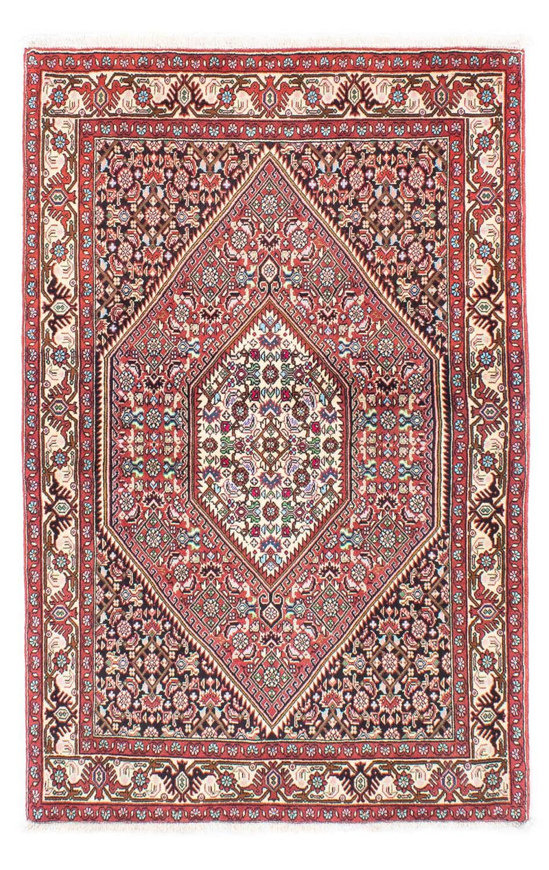 Tapis persan - Bidjar - 165 x 107 cm - rouge