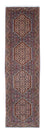 Tapis de couloir Tapis persan - Bidjar - 255 x 69 cm - bleu