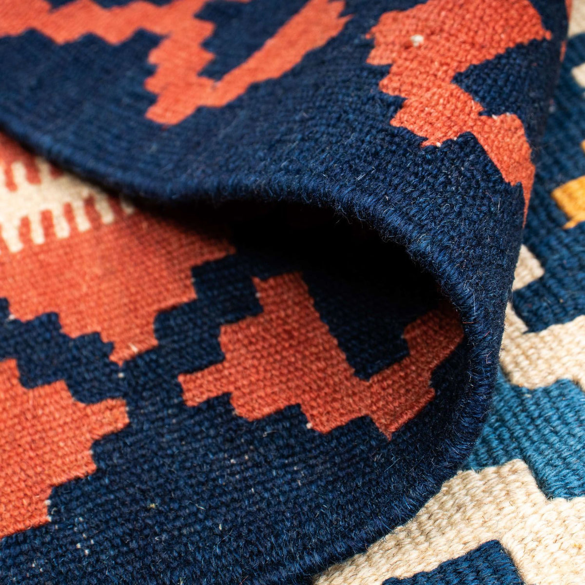 Tapis Kelim - Oriental - 216 x 154 cm - multicolore