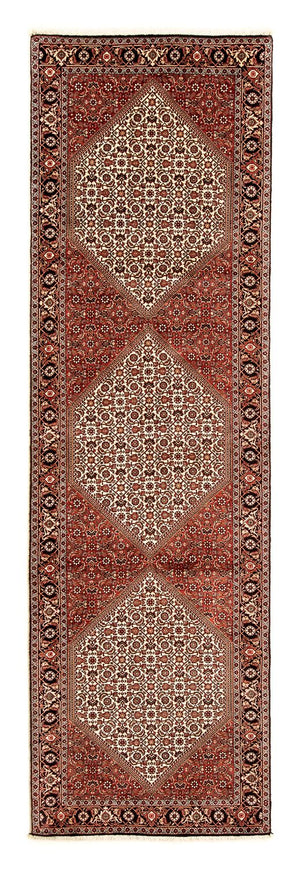 Tapis de couloir Tapis persan - Bidjar - 304 x 83 cm - multicolore