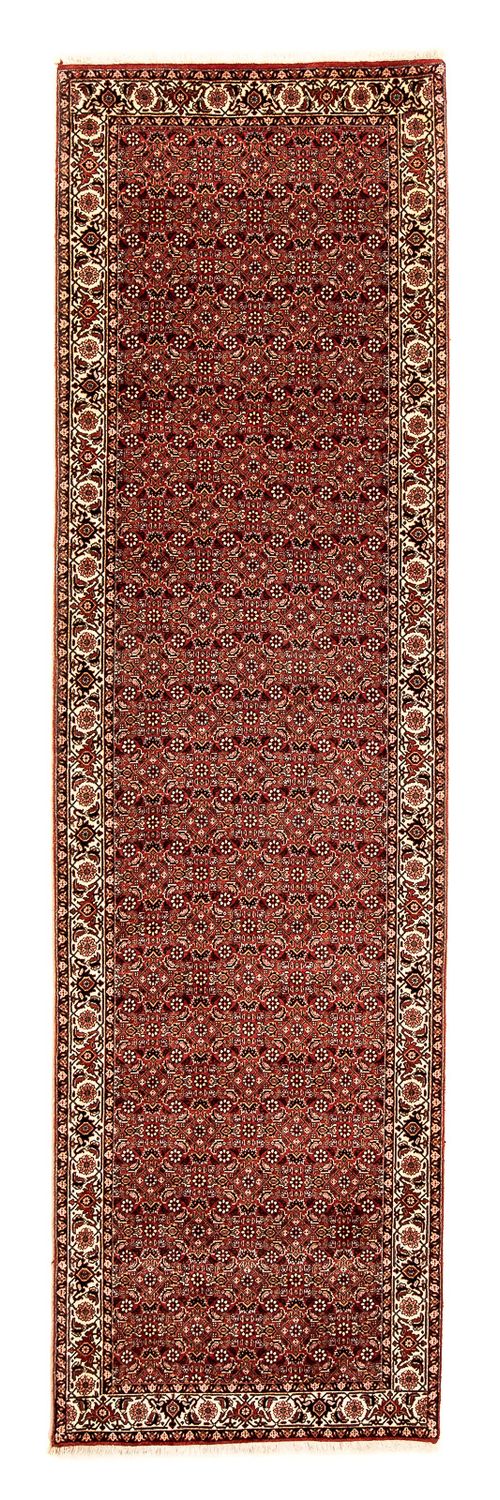 Tapis de couloir Tapis persan - Bidjar - 298 x 82 cm - multicolore