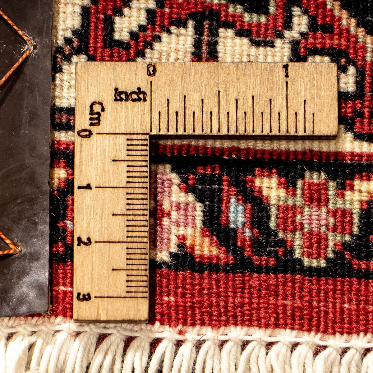 Tapis de couloir Tapis persan - Bidjar - 298 x 82 cm - multicolore