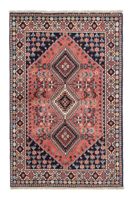 Tapis persan - Nomadic - 153 x 100 cm - rouge clair
