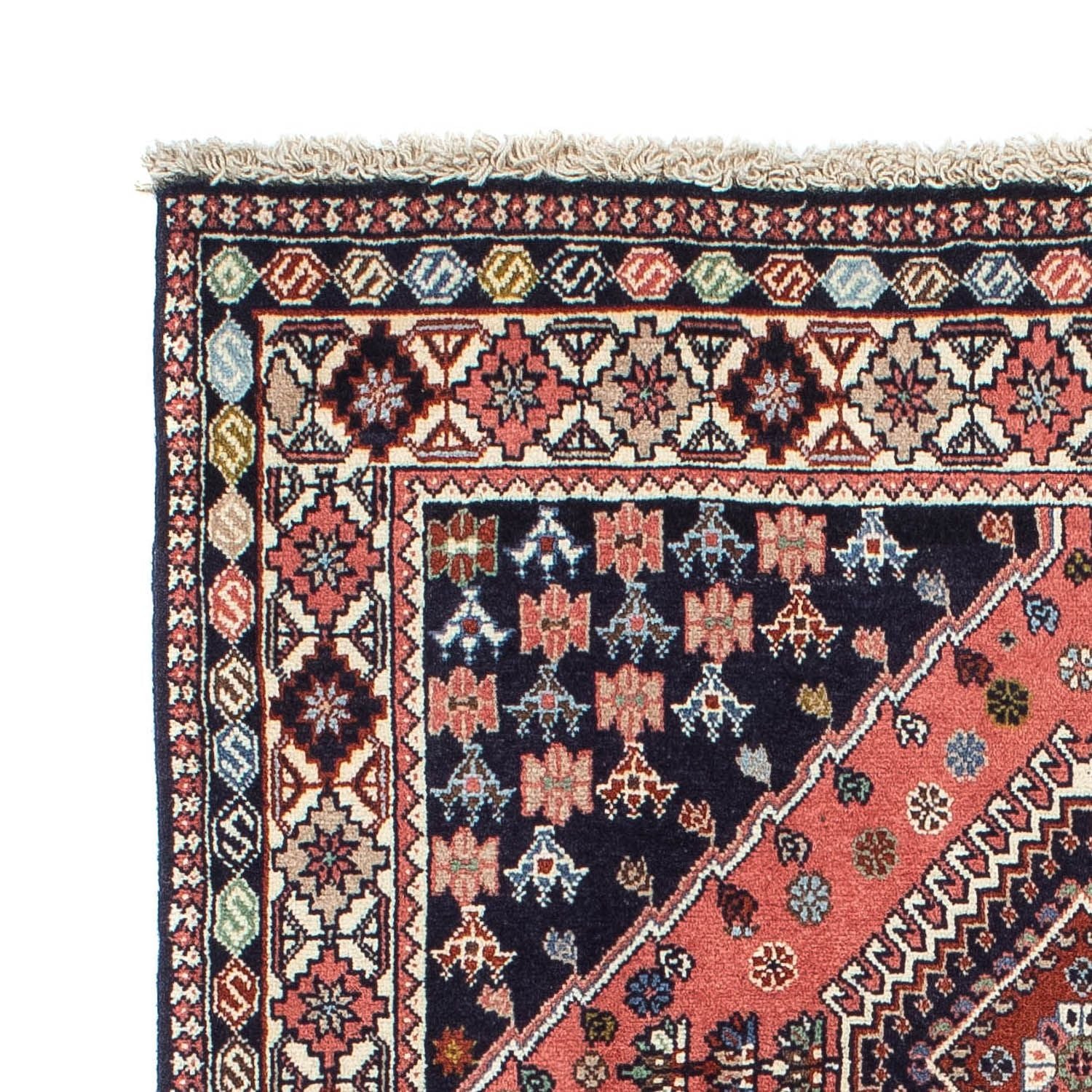 Tapis persan - Nomadic - 153 x 100 cm - rouge clair