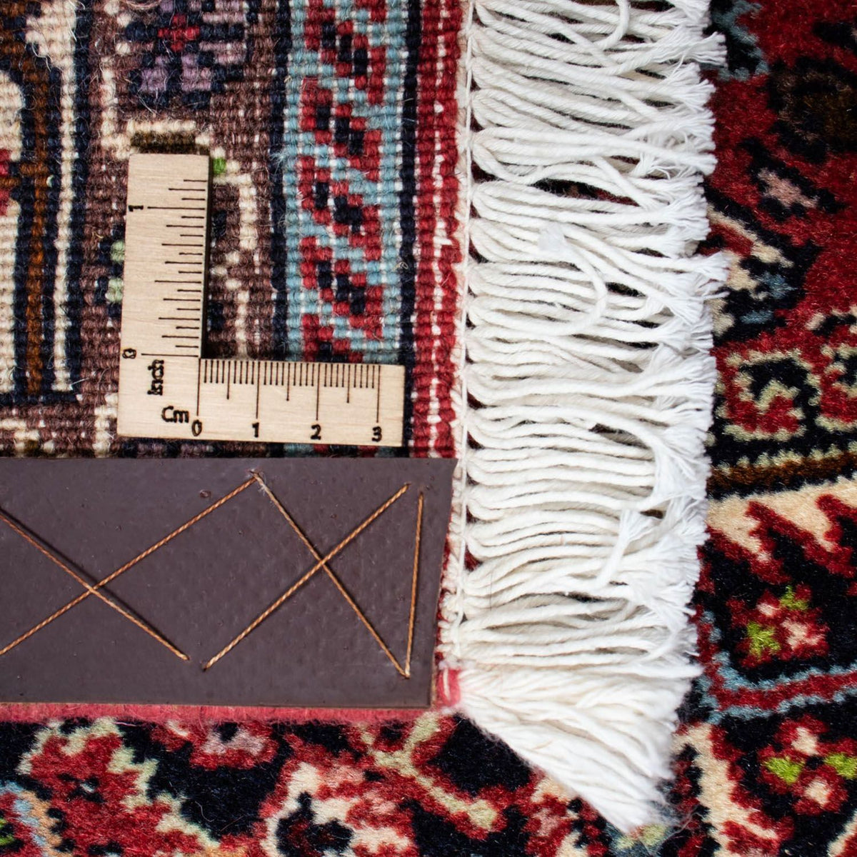 Tapis persan - Bidjar - 210 x 141 cm - rouge