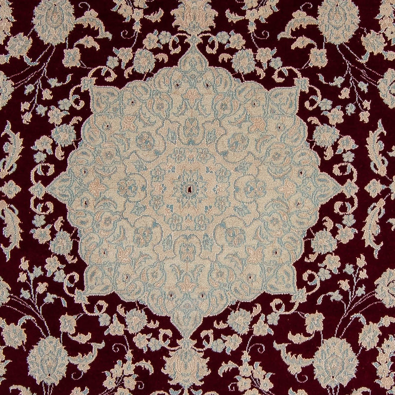 Tapis persan - Nain - 349 x 248 cm - rouge foncé