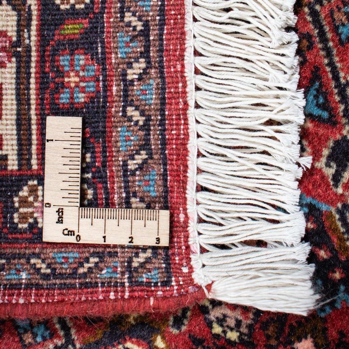 Tapis persan - Bidjar - 218 x 136 cm - rouge