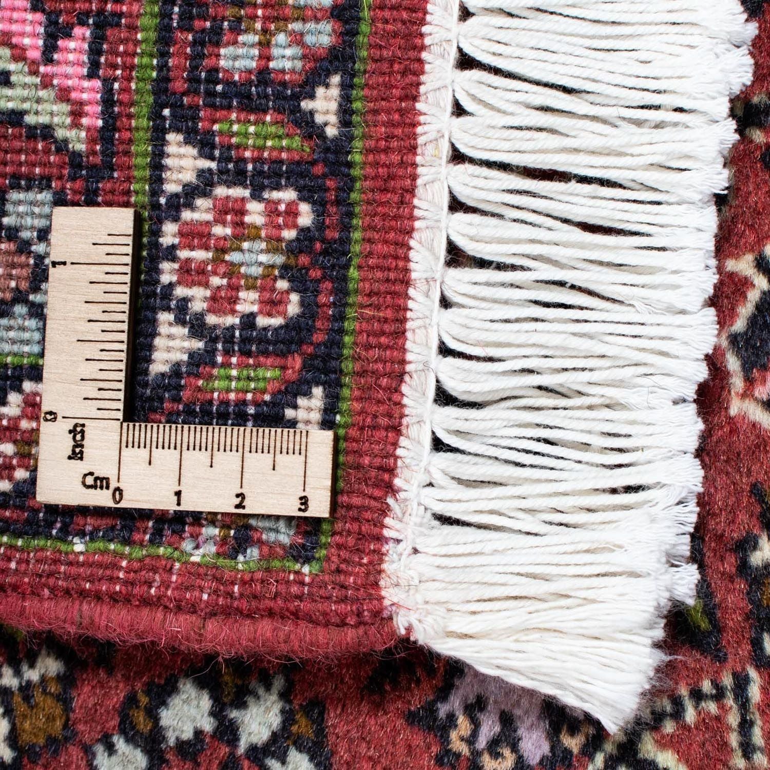 Tapis persan - Bidjar - 208 x 139 cm - rouge