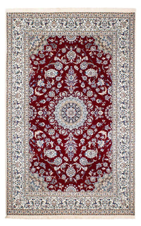 Tapis persan - Nain - Premium - 238 x 151 cm - rouge foncé