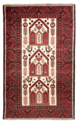 Tapis Belutsch - 199 x 115 cm - rouge