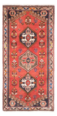 Tapis de couloir Tapis persan - Nomadic - 164 x 80 cm - rouge foncé