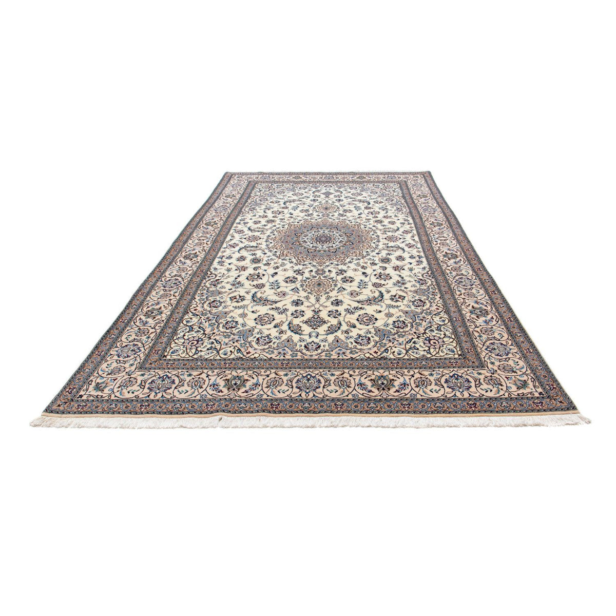 Tapis persan - Nain - Royal - 314 x 194 cm - beige