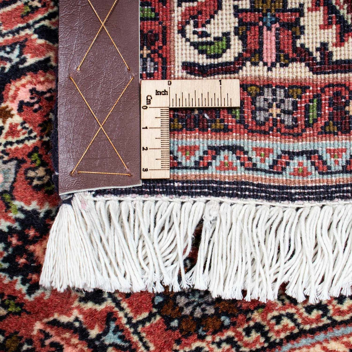 Tapis persan - Bidjar - 200 x 141 cm - rouge