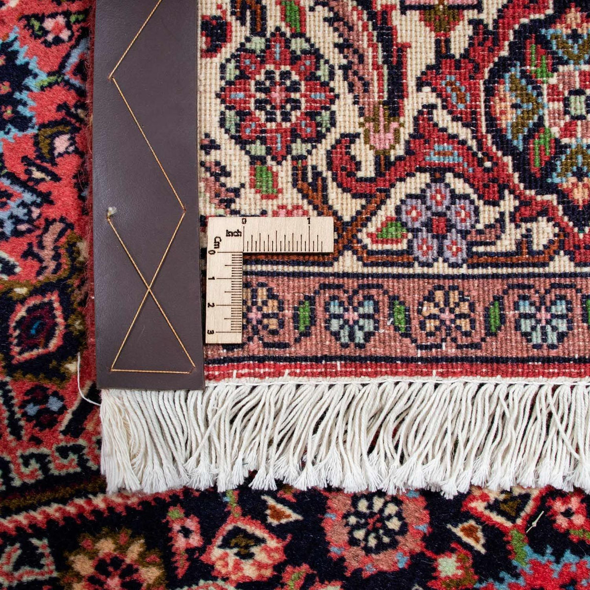 Tapis persan - Bidjar - 232 x 141 cm - rouge