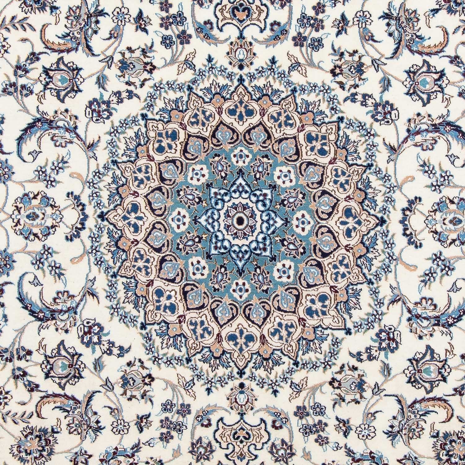 Tapis persan - Nain - Royal - 300 x 206 cm - beige