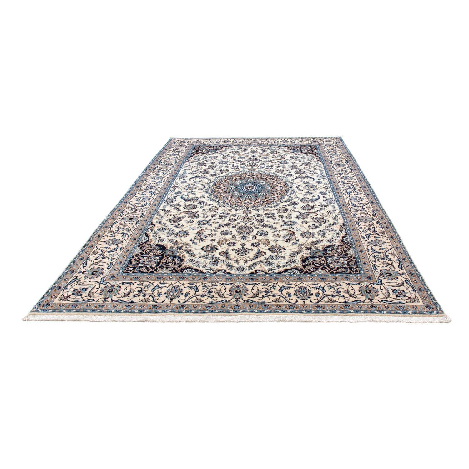 Tapis persan - Nain - Royal - 300 x 206 cm - beige