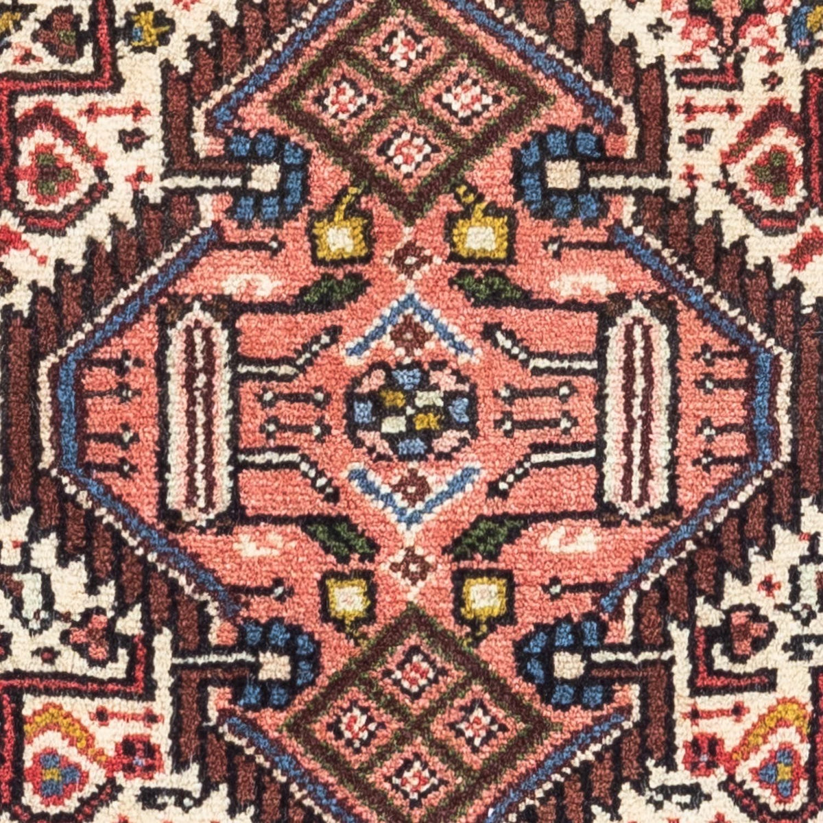 Tapis persan - Nomadic - 115 x 75 cm - rouge clair