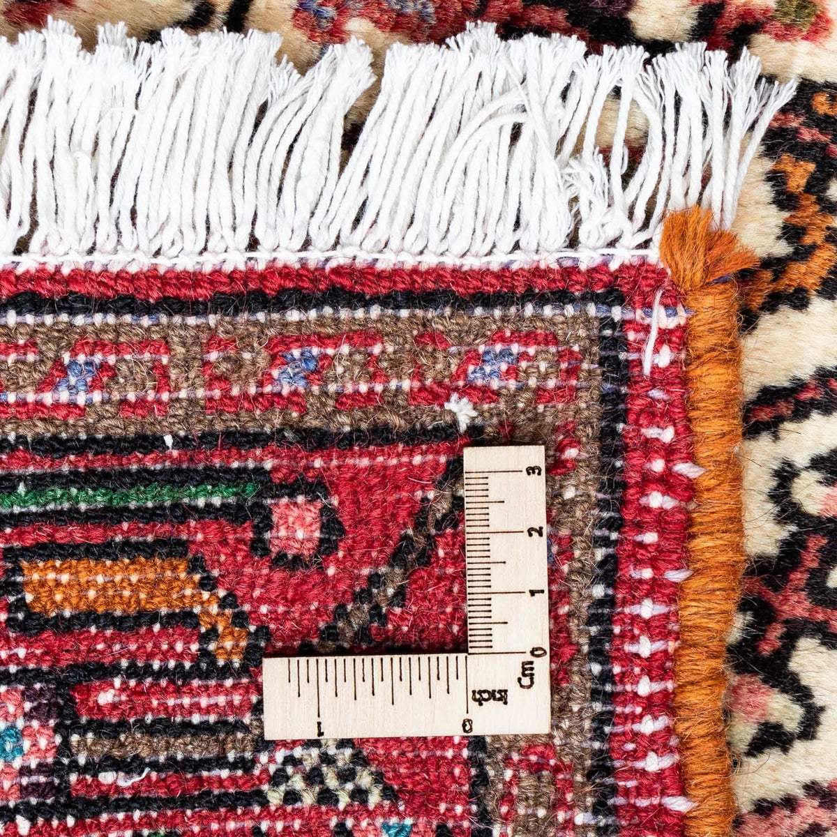 Tapis persan - Nomadic - 131 x 80 cm - rouge foncé