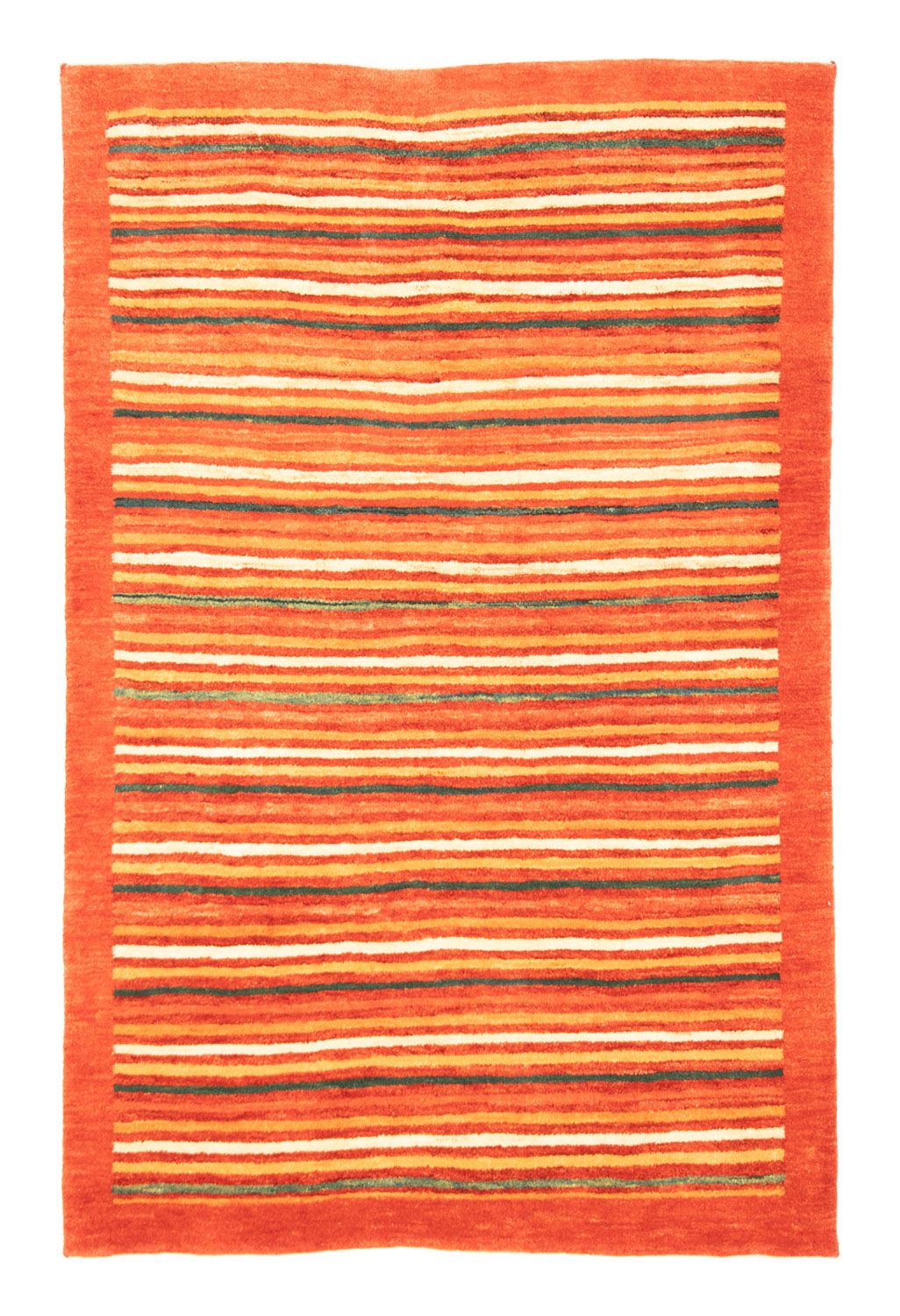 Tapis Gabbeh - Persan - 181 x 120 cm - rouge