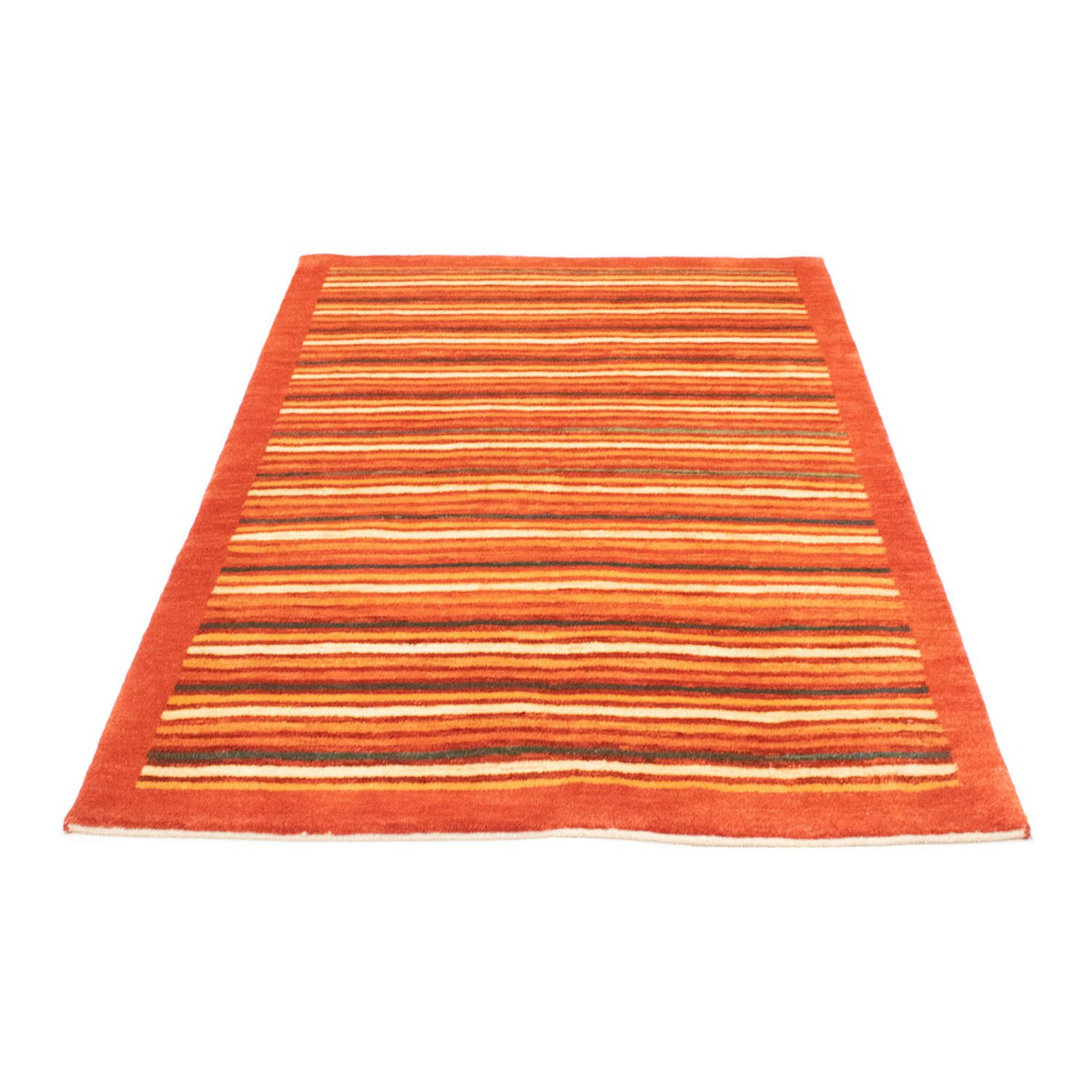 Tapis Gabbeh - Persan - 181 x 120 cm - rouge