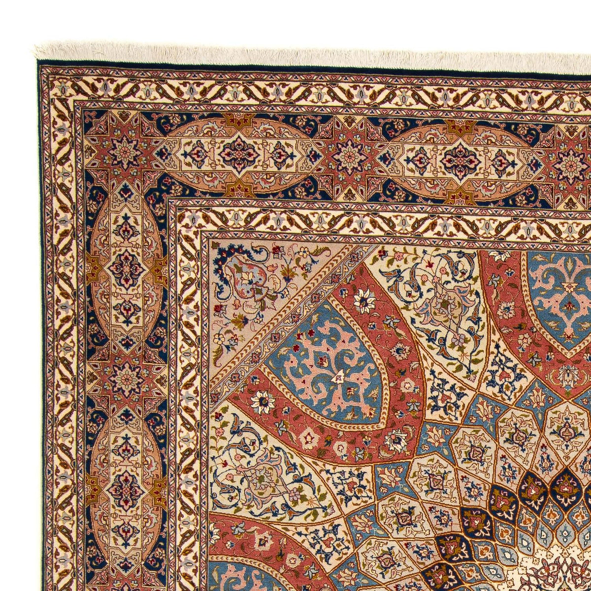Tapis persan - Tabriz - Royal carré  - 254 x 248 cm - multicolore