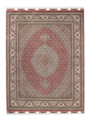 Tapis persan - Tabriz - 210 x 152 cm - rouge clair