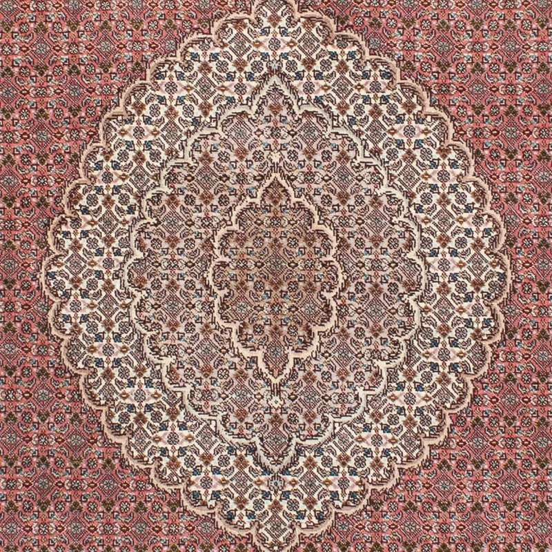 Tapis persan - Tabriz - 210 x 152 cm - rouge clair
