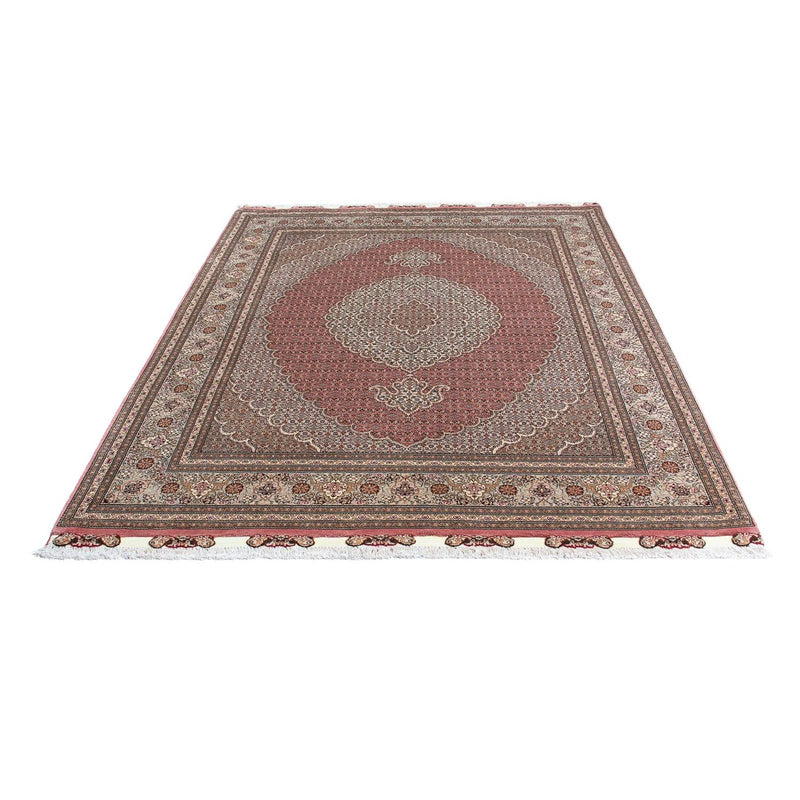 Tapis persan - Tabriz - 210 x 152 cm - rouge clair