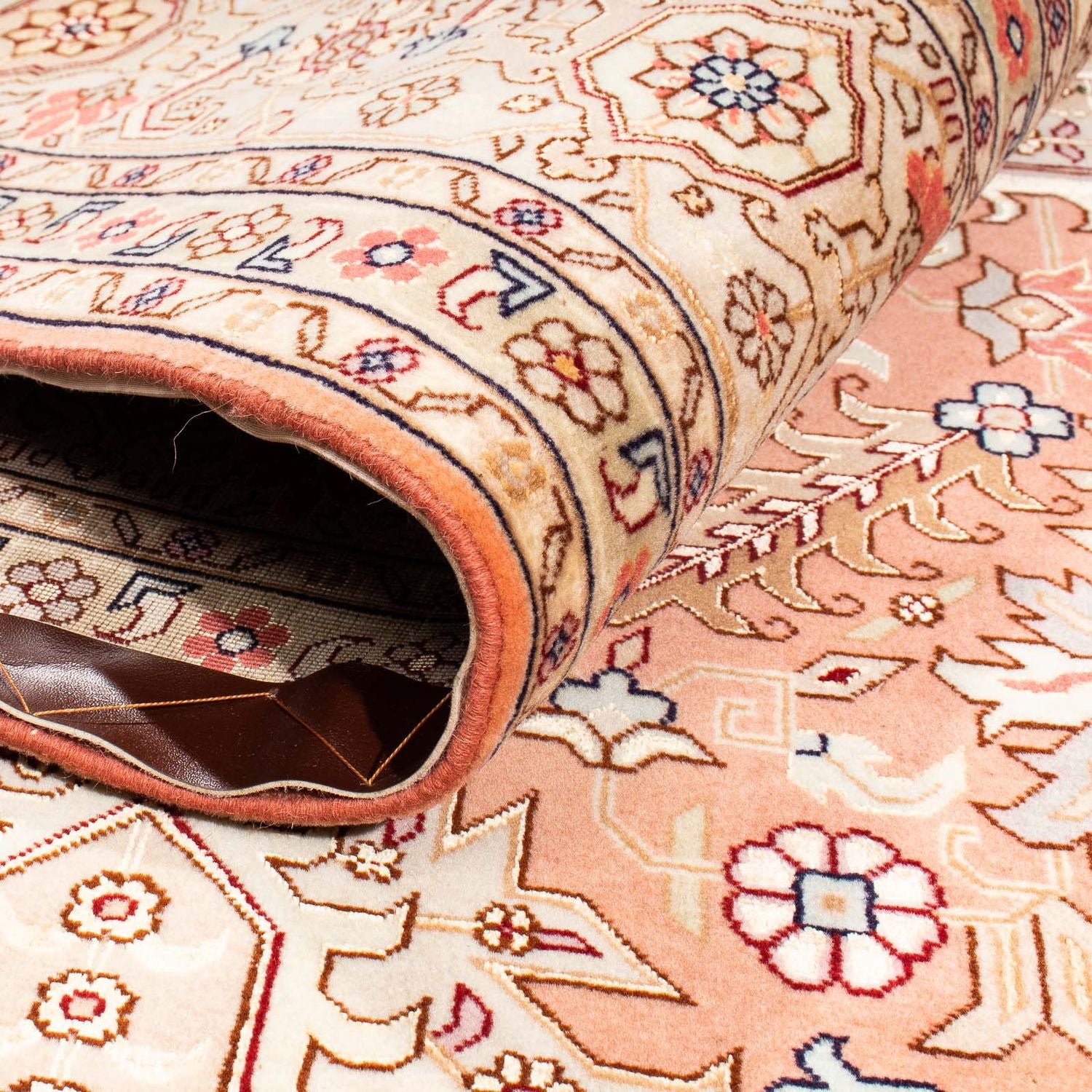 Tapis persan - Tabriz - Royal - 300 x 206 cm - beige