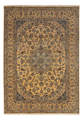 Tapis persan - Nain - Royal - 343 x 242 cm - marron clair