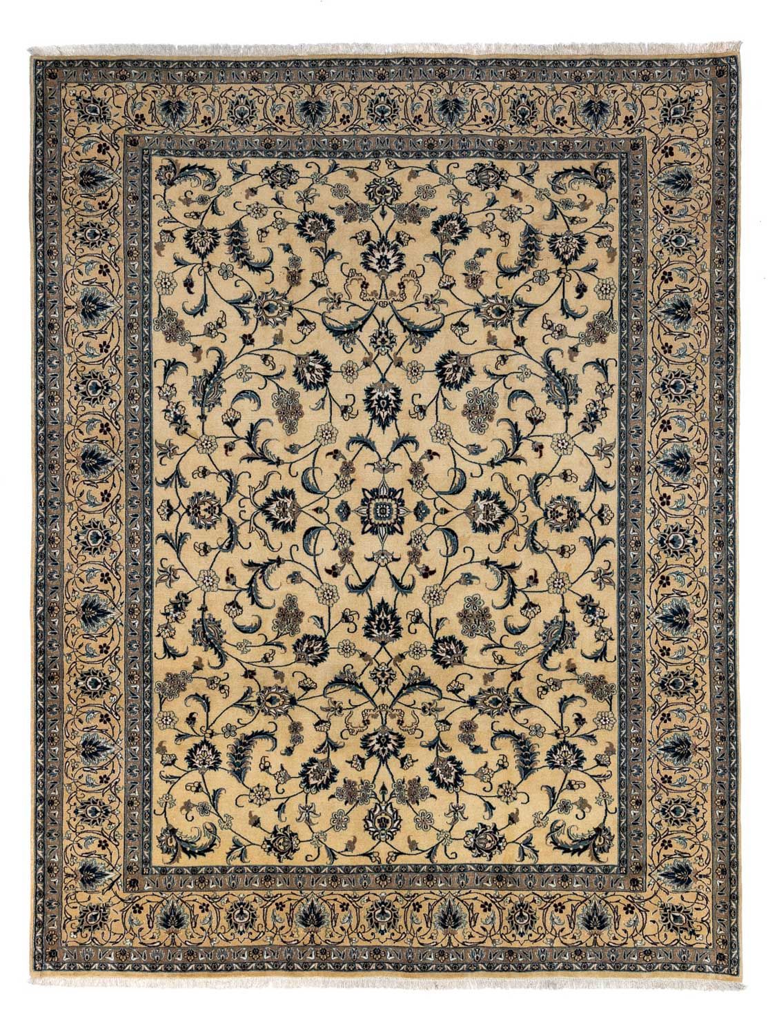 Tapis persan - Nain - Premium - 338 x 251 cm - beige