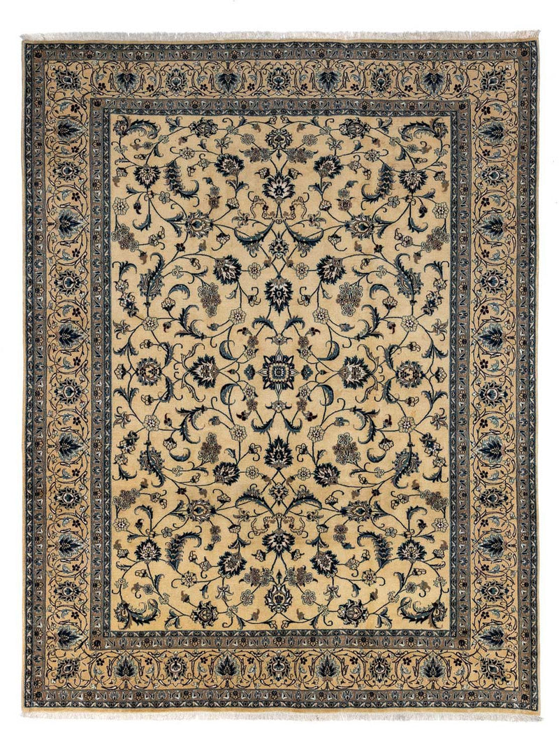 Tapis persan - Nain - Premium - 338 x 251 cm - beige