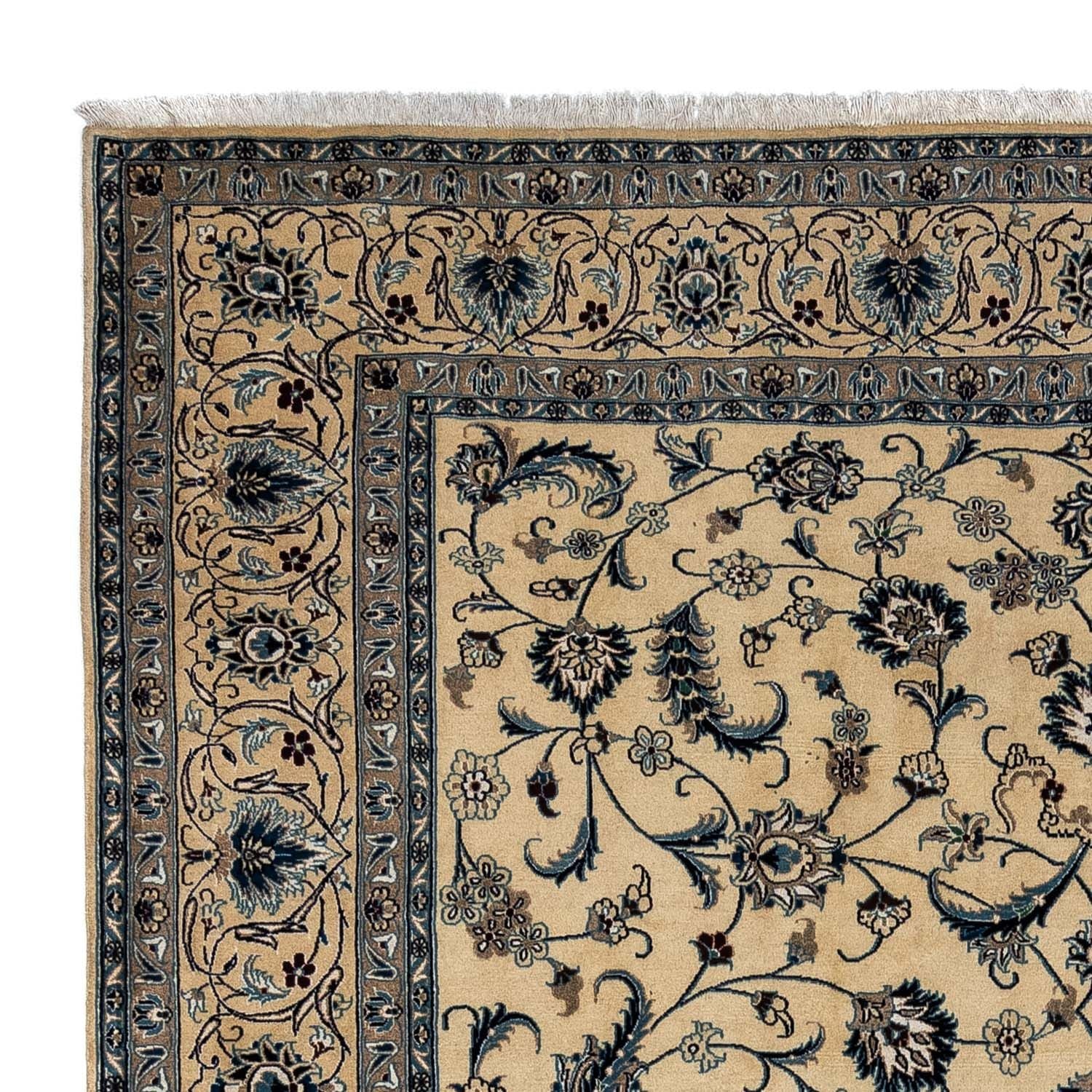 Tapis persan - Nain - Premium - 338 x 251 cm - beige